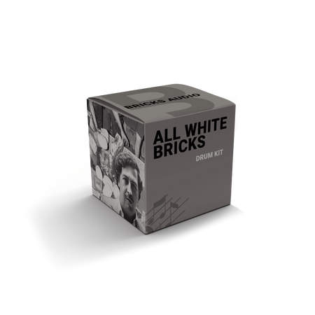 All White Bricks - Drum Kit